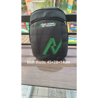 Ba lô đen Da Milo năng động kích thước rộng 45×28×14cm có ngăn đựng laptop