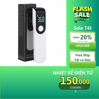 Nhiệt Kế Điện Tử Hồng Ngoại Cảm Ứng 2 Trong 1 Đo Trán Đo Tai Độ Chính Xác Cao Tránh Tiếp Xúc Lây Nhiễm Chéo Đo Nhanh