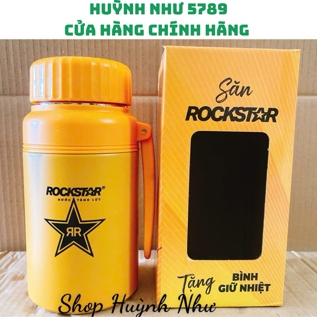 [CHÍNH HÃNG]Bình giữ nhiệt inox có lưới lọc -hkm của Rockstar 1000ml