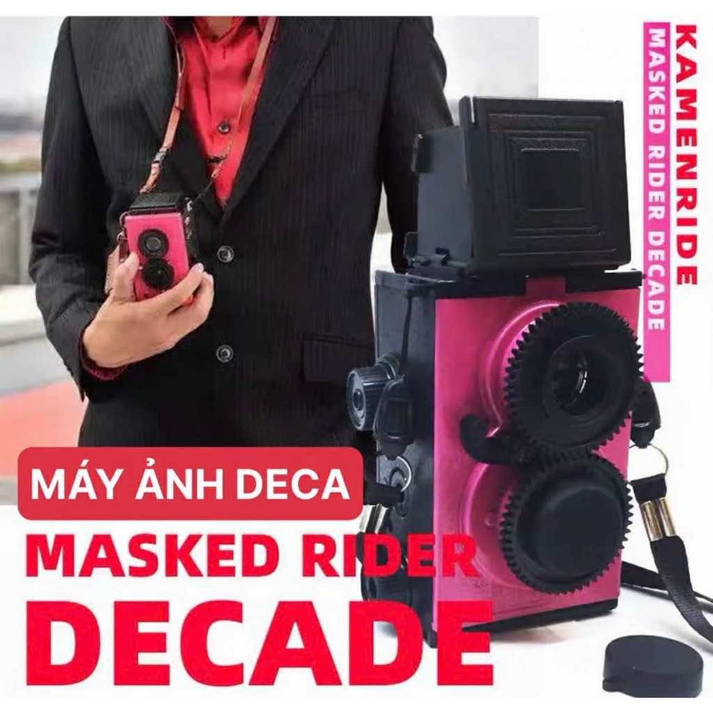 BỘ ĐỒ CHƠI MÁY ẢNH DECADE CHỤP ĐƯỢC ẢNH BẰNG FILM COSPLAY