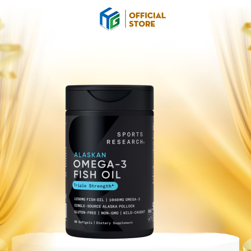 [HOẢ TỐC - HCM] Thực phẩm bảo vệ sức khỏe Alaskan Omega-3 Triple Strengthh SR