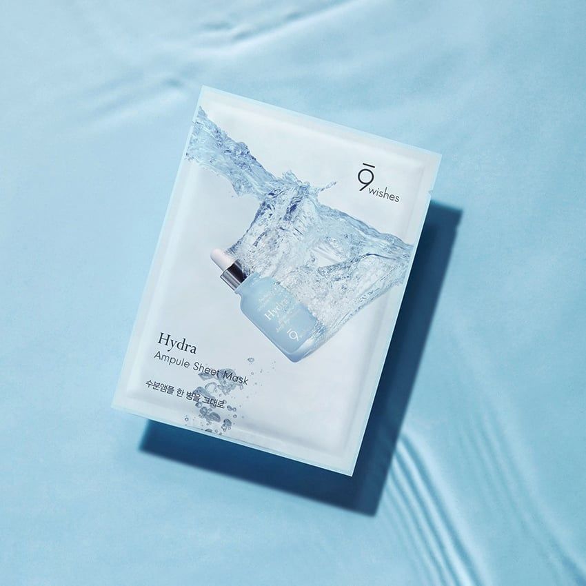Mặt Nạ Dưỡng Da 9Wishes Hydra Ampule Sheet Mask