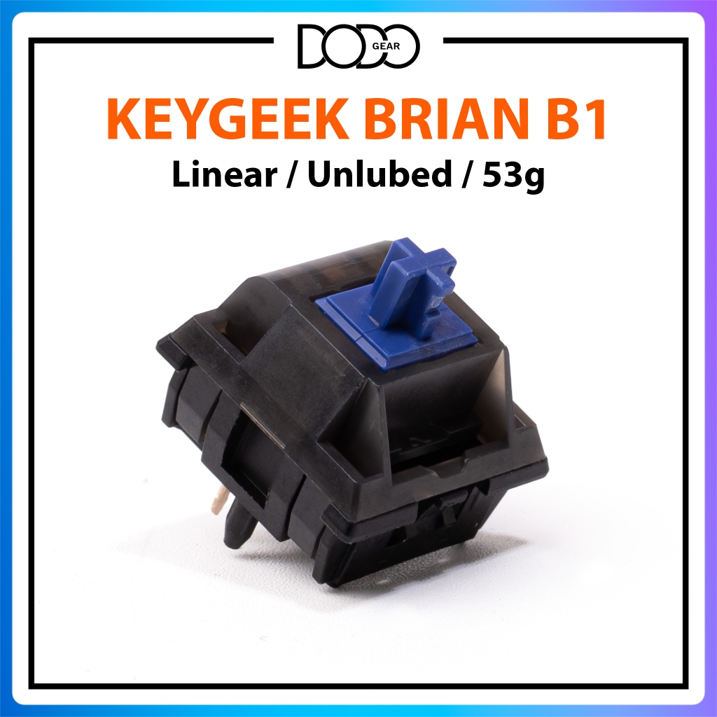Switch Keygeek Brian B1 5 PIN Linear 53g công tắc bàn phím Switch Keygeek Brian B1 DoDo Gear