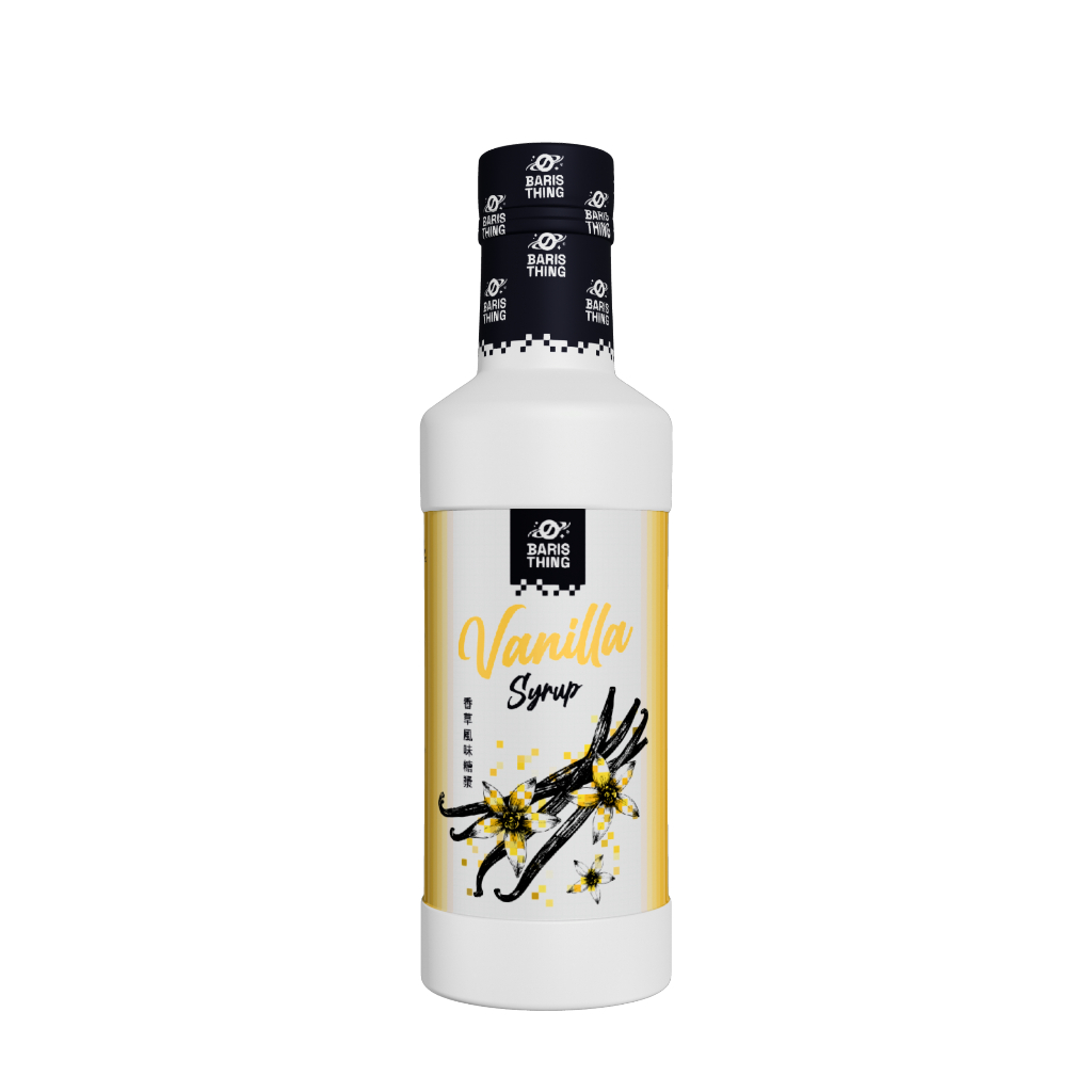 Siro Vani (1000g/chai) - Vanilla Syrup - Baristhing - Nguyên Liệu Cà Phê Trà Sữa Làm Bánh - Rey Cafe