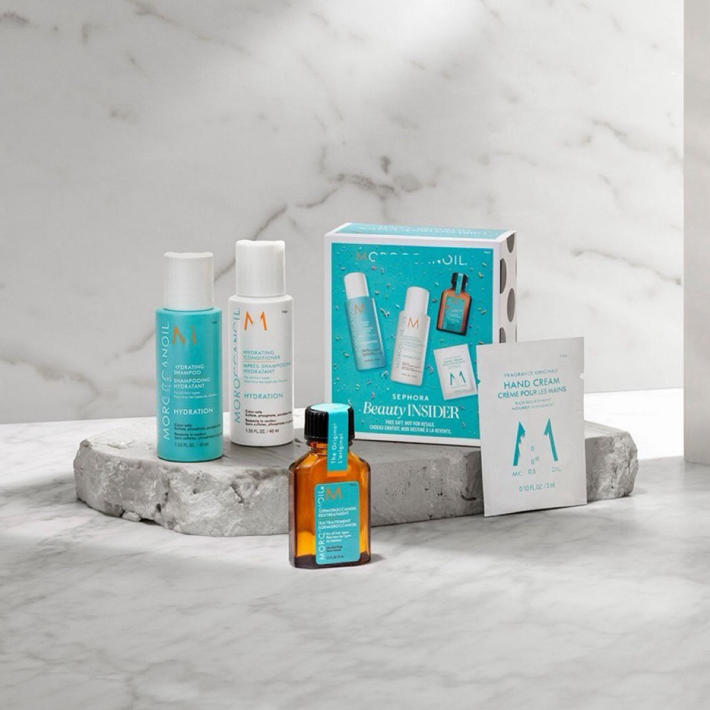 Set Mini dưỡng tóc Moroc Beauty Insider 4 Món 2024