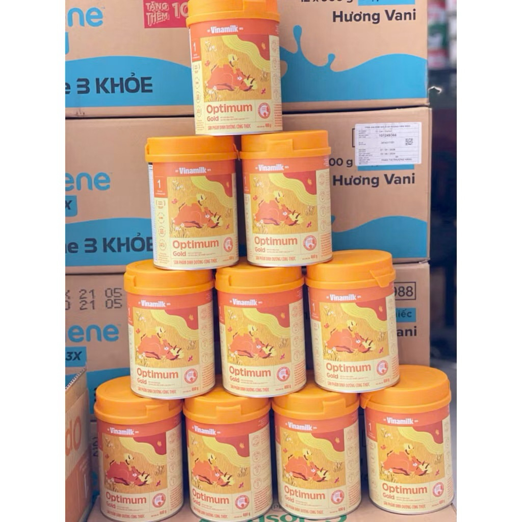 Date 2027 - Sữa bột VINAMILK Optimum Gold 1 400g