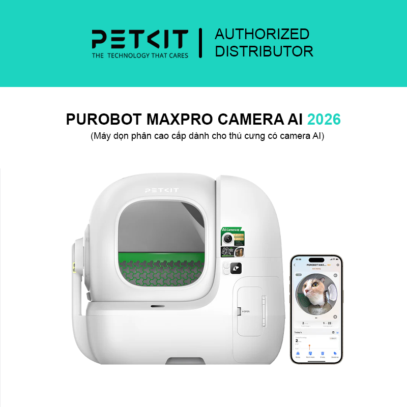 Máy vệ sinh Petkit Purobot Max Pro, Pura Max 2 2026