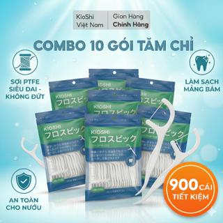 [COMBO 10]TĂM CHỈ NHA KHOA CAO CẤP KIOSHI - 900 CHIẾC - CHỨNG NHẬN ISO AN TOÀN - CHUẨN CHÍNH HÃNG