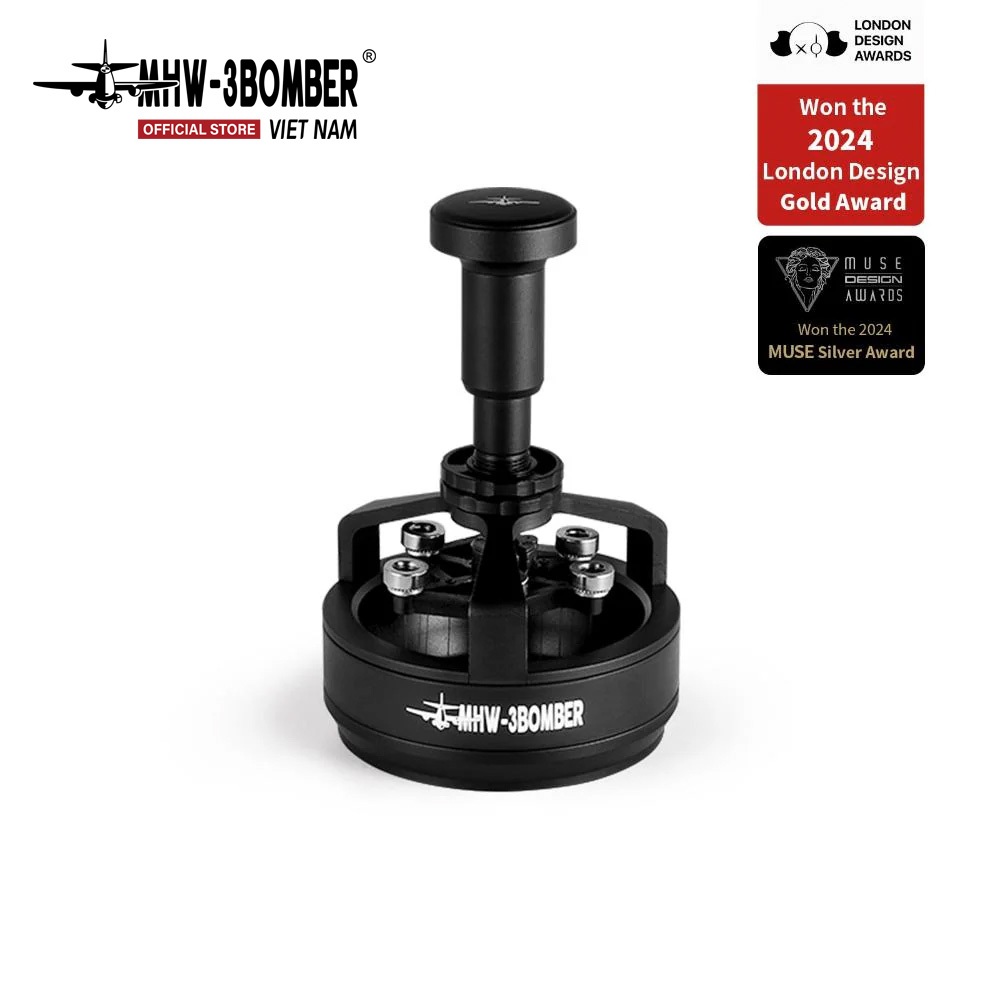 WDT Đánh Tơi Yu 51/53/58mm MHW-3BOMBER | Đế Nam Châm Hít Tay Cầm