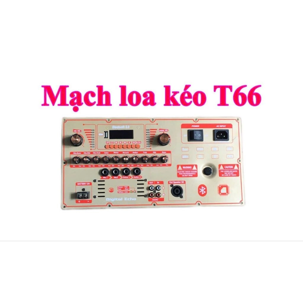 mạch T66 DSP classD nguồn xuyến công suất lớn