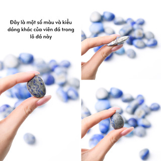 Đá LAPIS LAZULI là viên đá của trí tuệ và sự thật, giúp tăng sự sáng suốt, giao tiếp chân thành