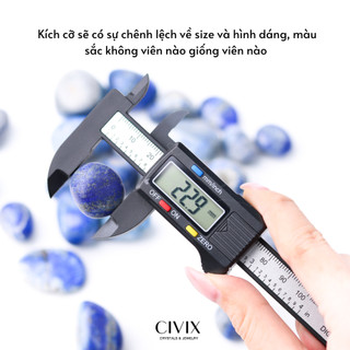 Đá LAPIS LAZULI là viên đá của trí tuệ và sự thật, giúp tăng sự sáng suốt, giao tiếp chân thành