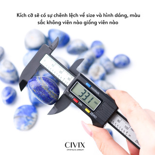 Đá LAPIS LAZULI là viên đá của trí tuệ và sự thật, giúp tăng sự sáng suốt, giao tiếp chân thành