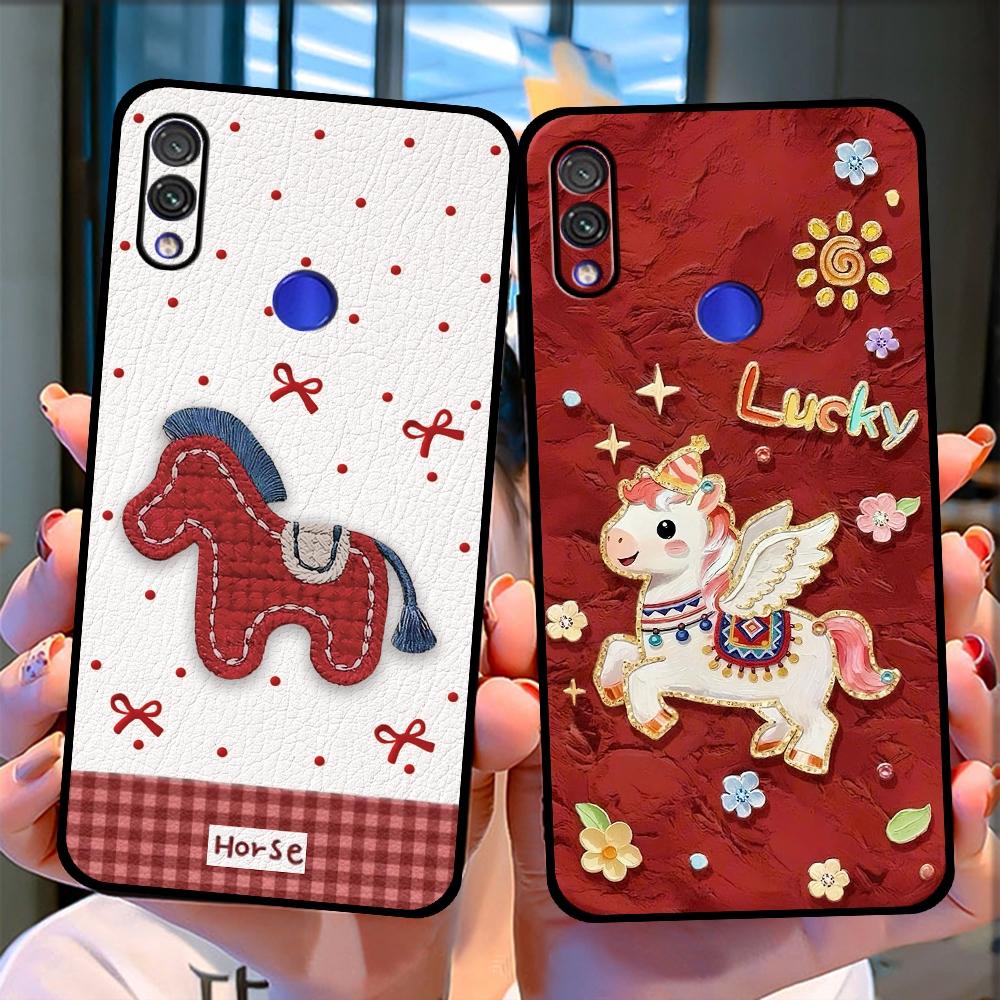 Ốp lưng cho Xiaomi Redmi 7 - Redmi Note 7 Họa Tiết Ngựa May Mắn, Lucky Horse 2026