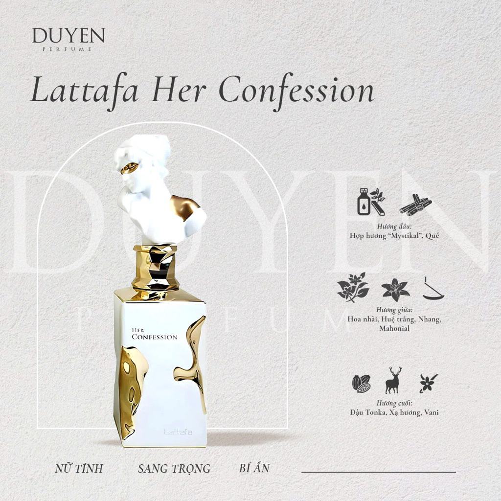 Fullseal 100ml Lattafa Her Confession duyenperfume