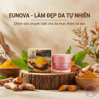 Kem mụn thâm mờ sẹo trắng da nghệ Eunova
