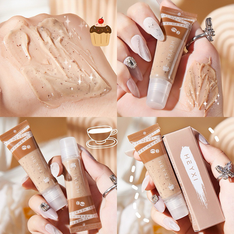 Tẩy da chết môi Heyxi hương cà phê (Heyxi Coffee Lip Scrub)