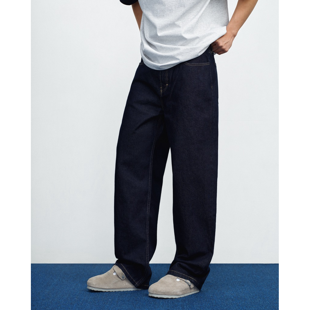 Quần jean dài ống suông VIBE FREE straight form