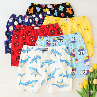 (Có Túi & Dài Hơn) Quần Short Đùi, Quần Ngủ Nam Có Túi Hai Bên Tiện Lợi  AmericanStyle Cotton Thun Mặc Nhà, Ra Ngoài