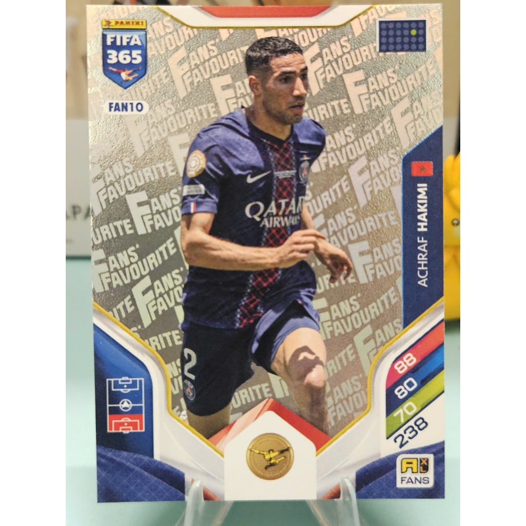 Thẻ FAN FAVOURITE Achraf Hakimi Panini 365 2025/2026 (PSG) (25/26) (Bóng Đá)