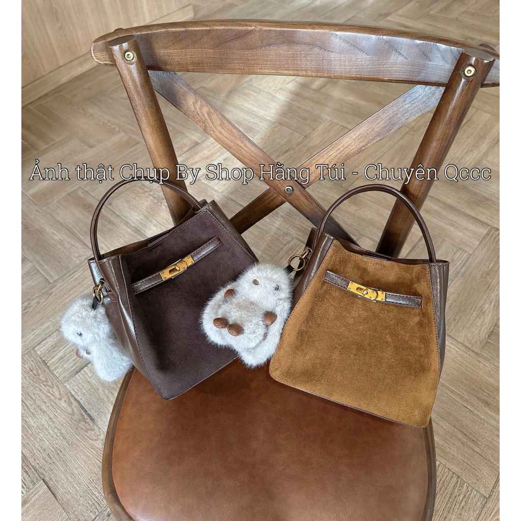 Túi Dáng Rọ tặng Kèm CHARM THỎ♦️ẢNH THẬT SHOP TỰ CHỤP♦️