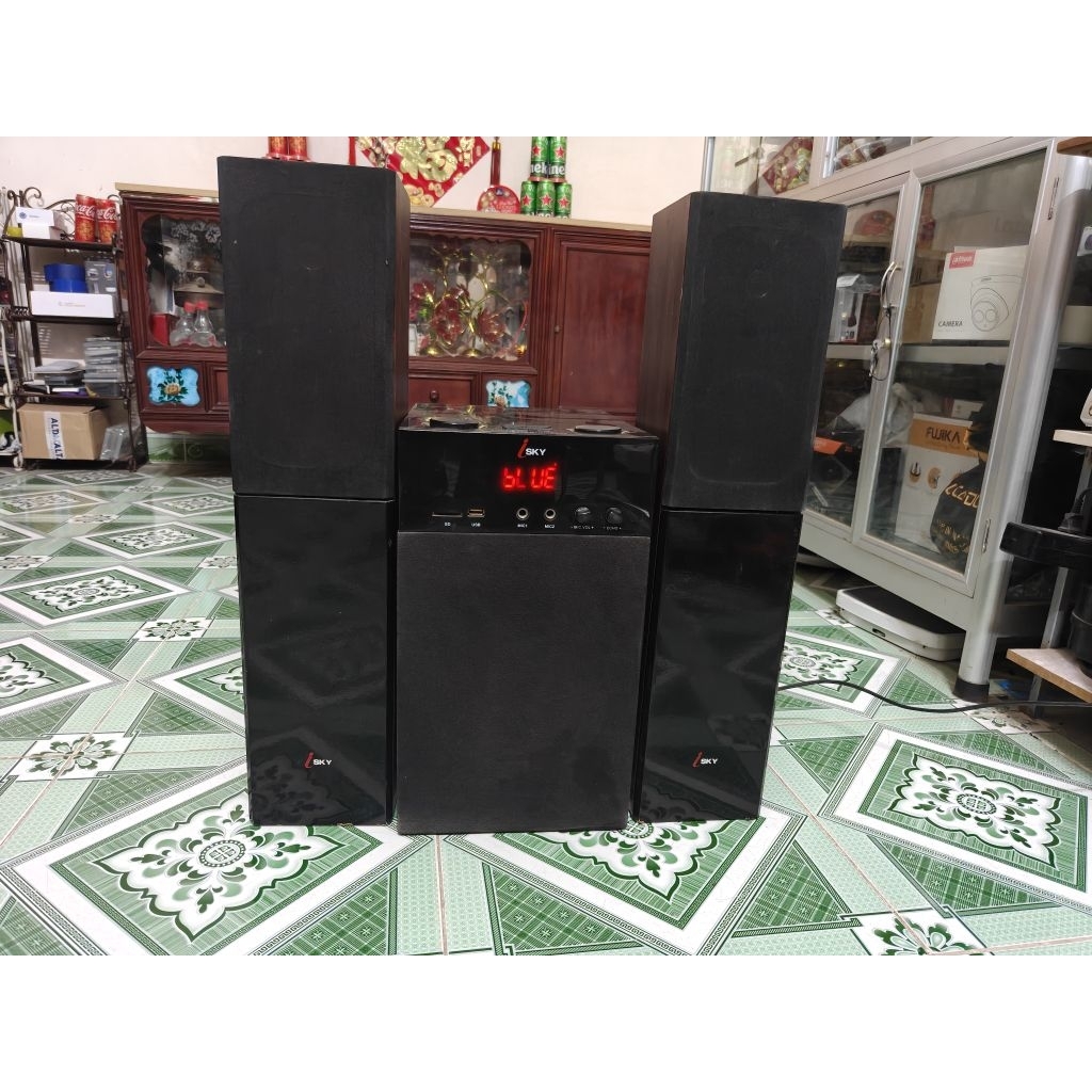 Loa ISky SKN_325  2.1 cs 55w~max 150w. hát karaoke hay. hàng cũ thanh lý