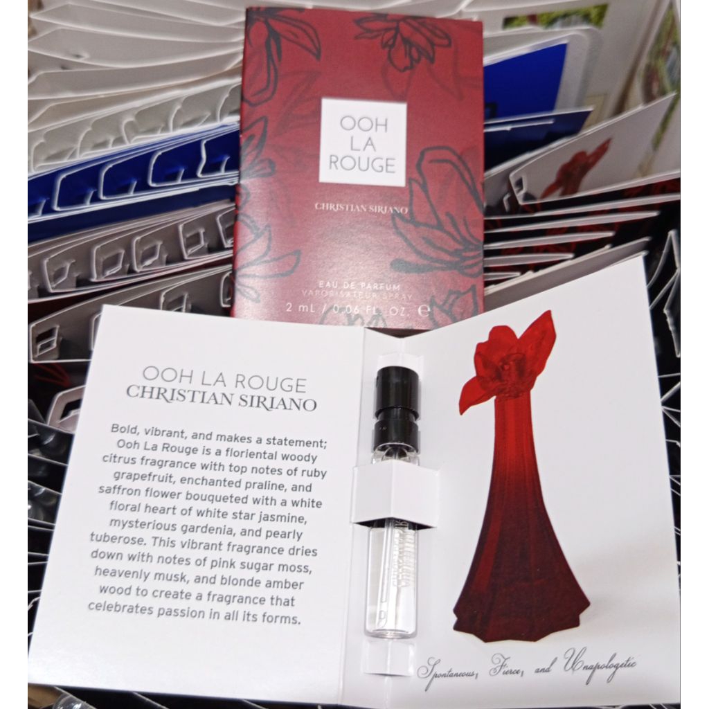 (Vial 2ml) Nước hoa Christian Siriano Ooh La Rouge EDP