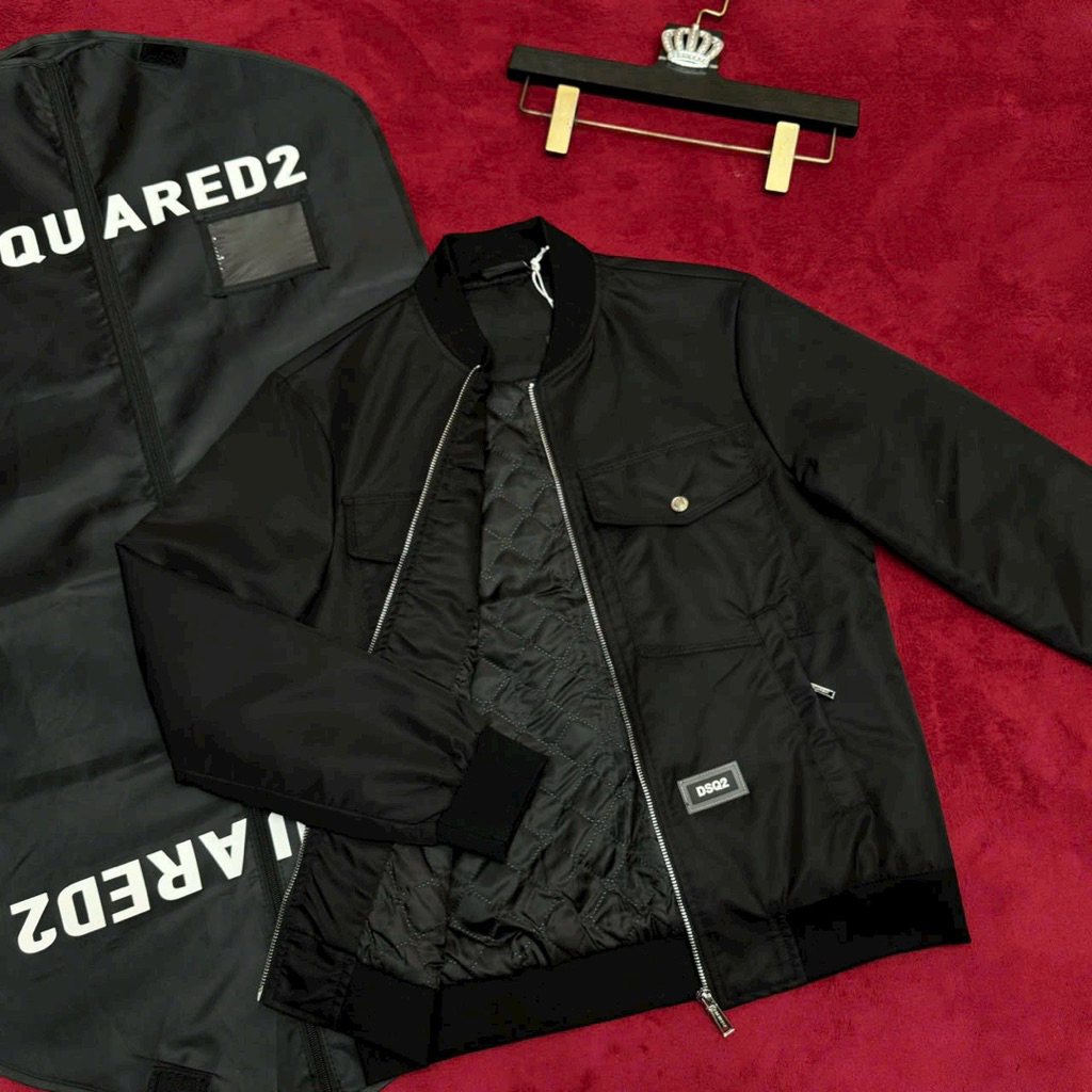 áo khoác cổ ngắn dq2 bản trần bông mỏng cao cấp