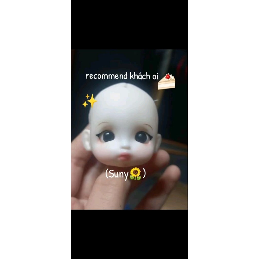 🎀búp bê bánh gạo 1/8 Faceup🎀