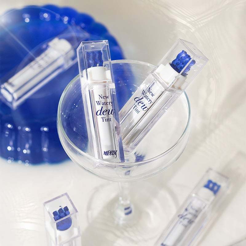 Son Tint Bóng Dạng Thạch, Bền Màu, Lâu Trôi Cho Đôi Môi Căng Mọng Merzy New Watery Dew Tint