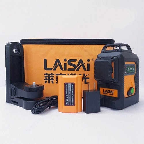 Máy bắn cốt, cân bằng laser 12 tia xanh Laisai LSG6666