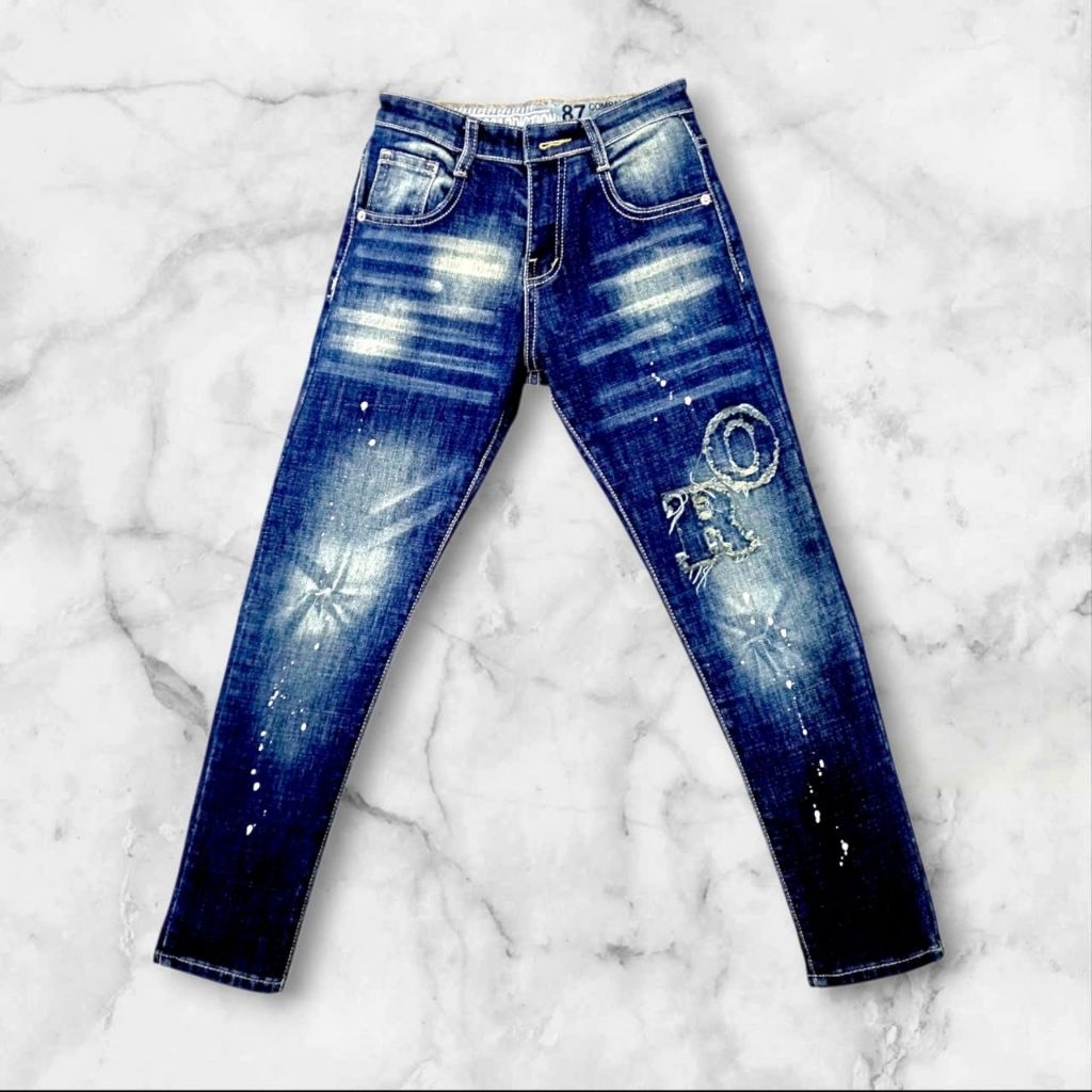 Quần jeans boy phố 25kg-28kg