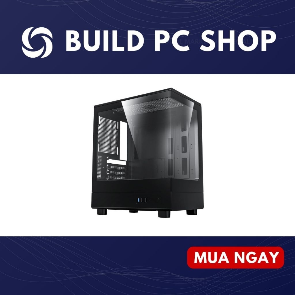 Vỏ Case Máy Tính Ocypus Gamma C52 BLACK. hàng new bảo hành 1 tháng.