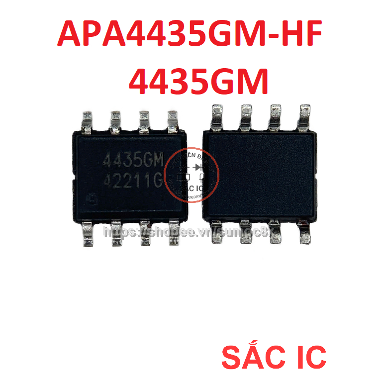 [A63] APA4435GM-HF 4435A 4435 ic nguồn trên bo mạch - Mới nguyên bản - Original NEW