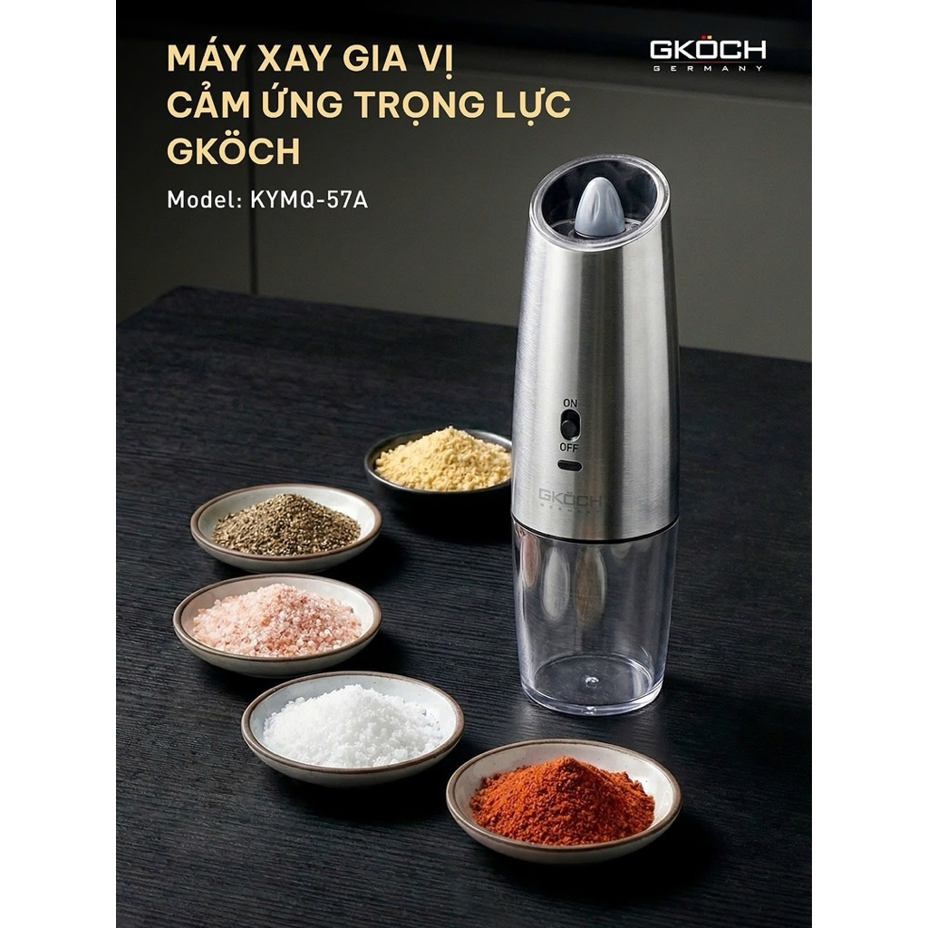 Máy xay tiêu- xay gia vị GKOCH. Hàng Đức