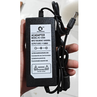 Cục ADAPTER 12V-5A Chân to - Cục nguồn 12V 5A Dùng sạc Laptop hoặc nguồn Tivi