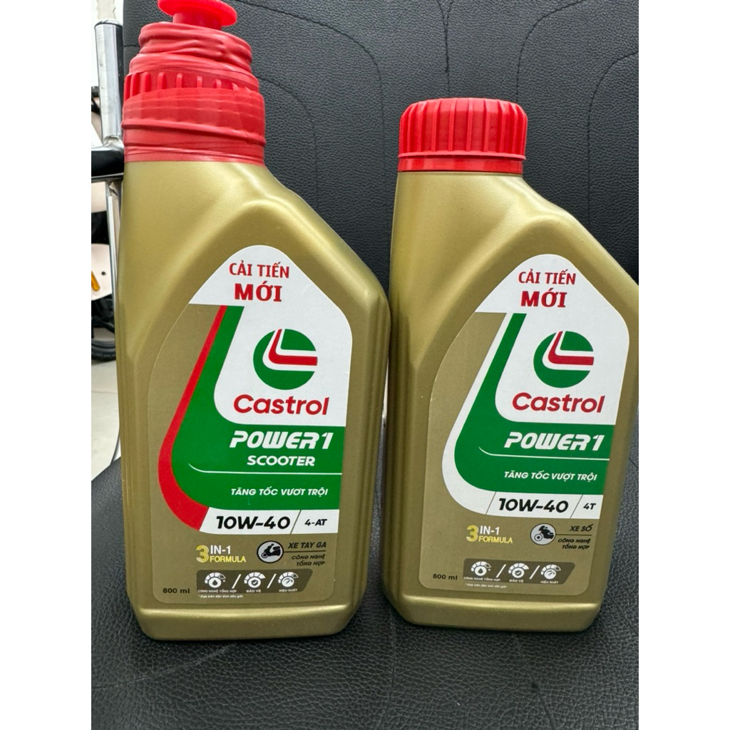dầu nhớt castrol xe ga - xe số 800ml