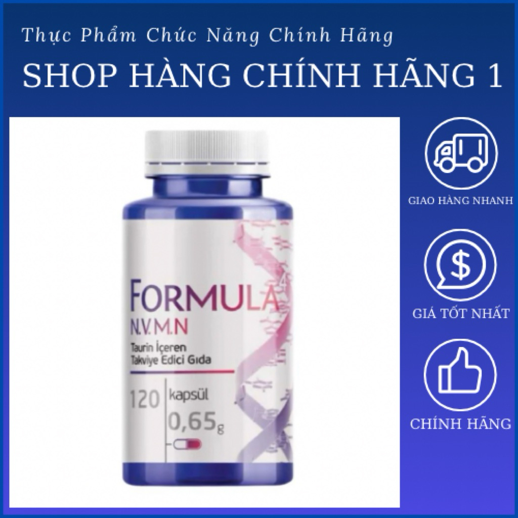 Viên Uống FORMULA 4  - Novomin Giúp Làm Đẹp Da - Hộp 120 viên