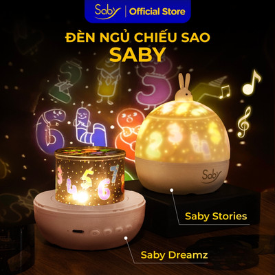 Đèn chiếu sao Saby hình số đếm, loa bluetooth, pin sạc xoay 360 độ, 3 màu ánh sáng, BH 12 tháng