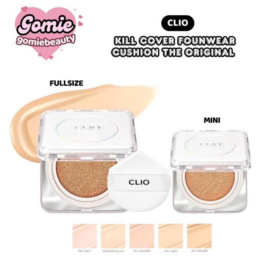 ( THE ORIGINAL ) Phấn Nước Mịn Lỗ Chân Lông Clio Kill Cover Founwear Cushion The Original