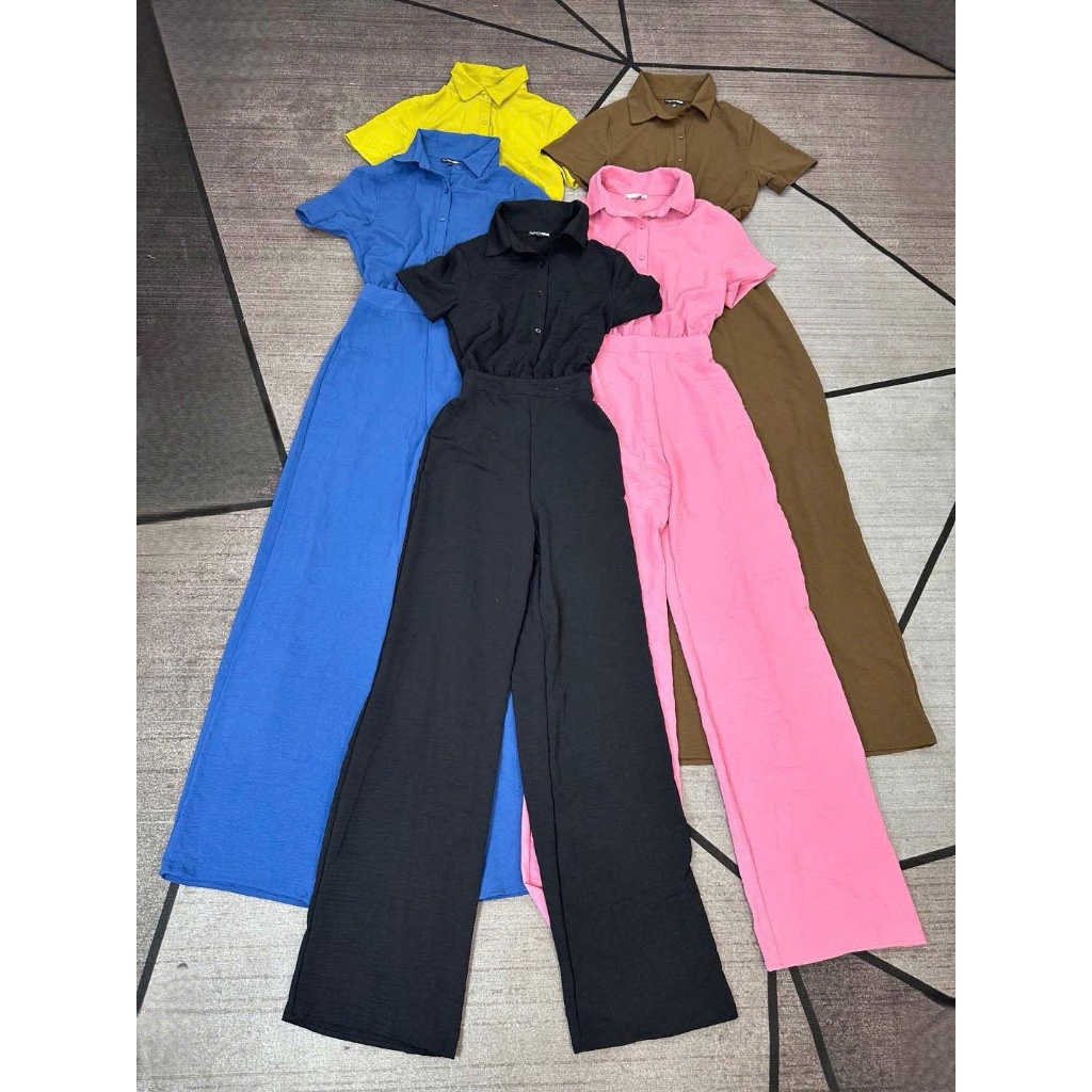 j111 Jum ống rộng tay ngắn Fashion Nova