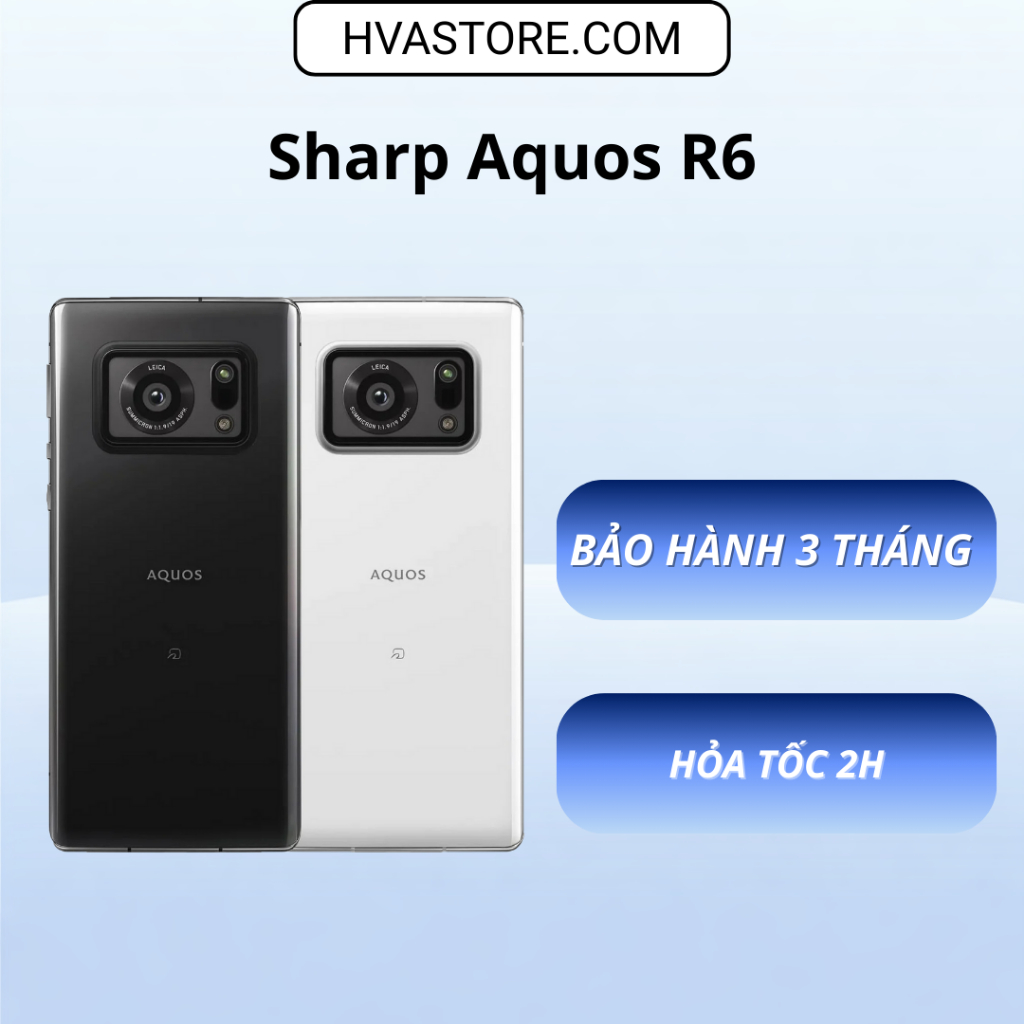 Điện thoại Sharp AQUOS R6 – Snapdragon 888, Màn IGZO OLED 240Hz