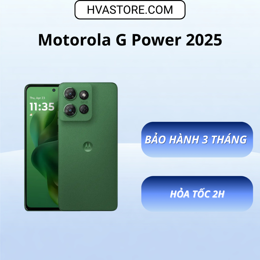 Điện thoại Motorola G Power 2025 - Mạnh mẽ bền bỉ