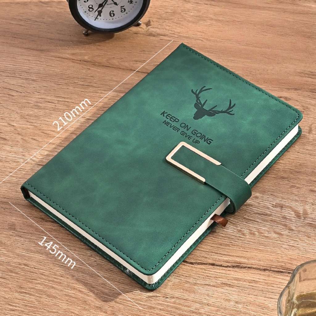 Sổ Da A5 Deli - 200 Trang Giấy Dày Chất Lượng Chống Nước