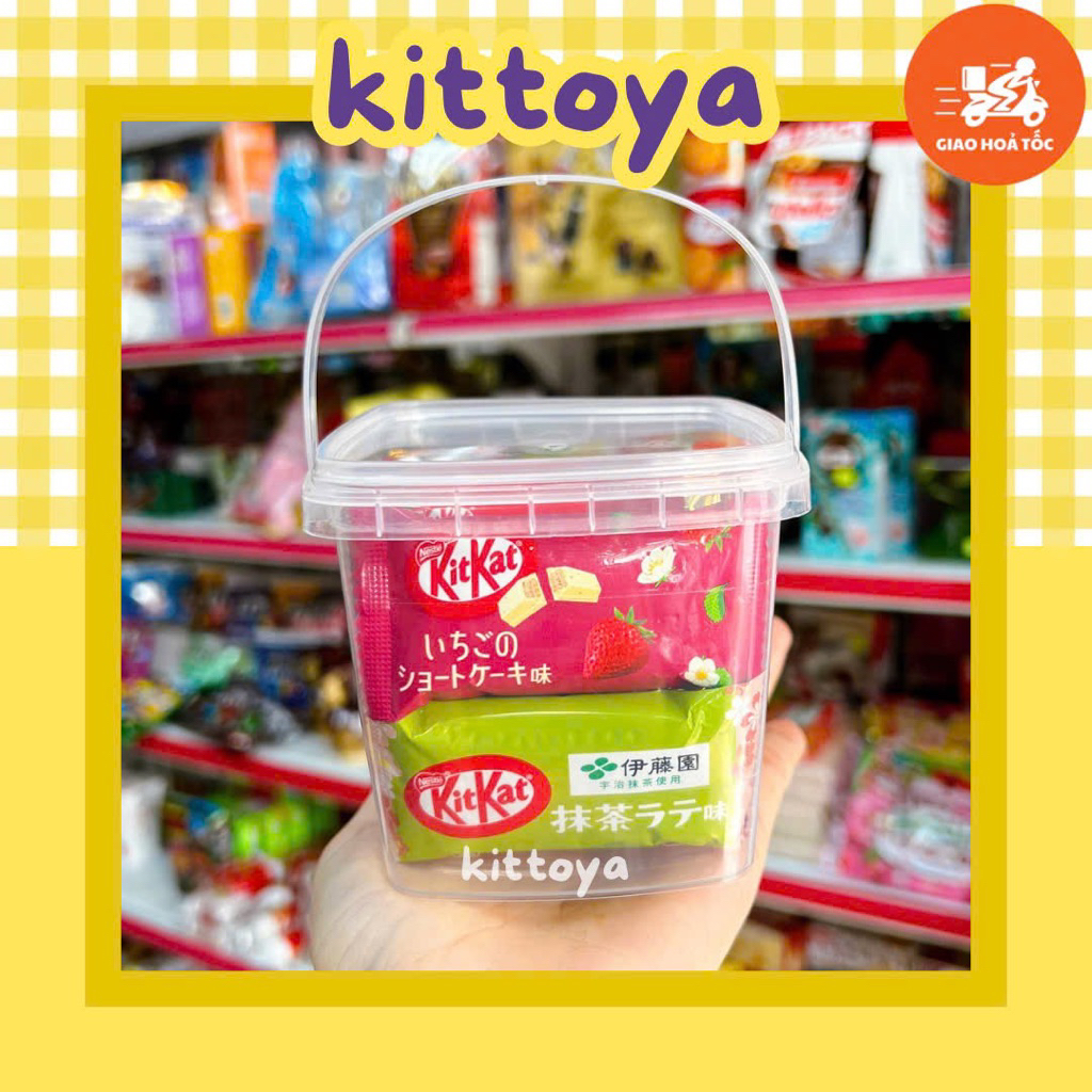 [ HOẢ TỐC ] XÔ KITKAT 12 THANH VỊ LẠ & NGON TỪ NHẬT BẢN