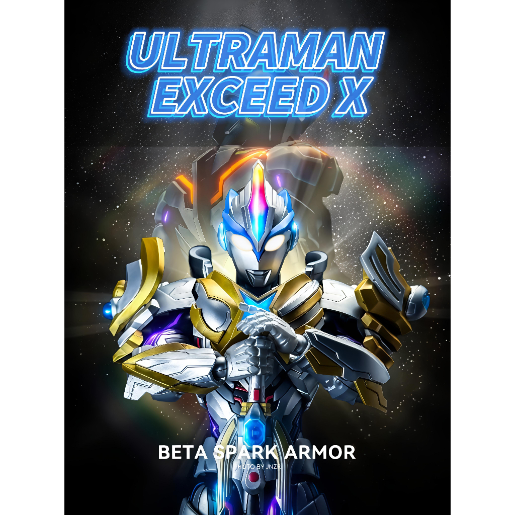 [Sản Phẩm Mới-Sẵn] Mô Hình Ultraman Exceed X Beta Spark Armor Blazar Kaiser Model Kit Các Loại