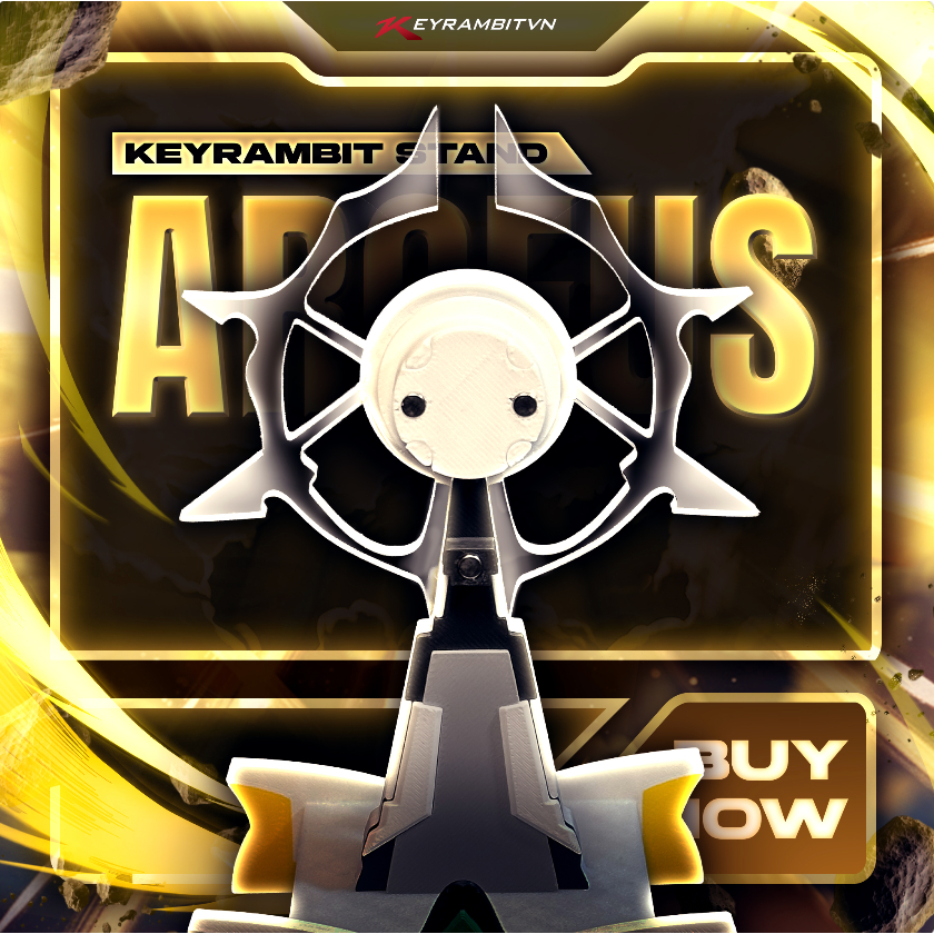 [ĐẾ KEYRAMBIT] Arceus Form - Đế Đèn Trưng Bày Lõi Quang - Keyrambitvn