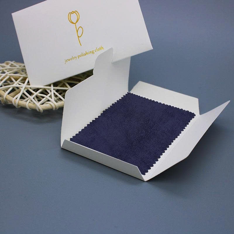 Quà tặng khăn lau trang sức khăn lau 22 JSP làm sạch  trang sức Hộp