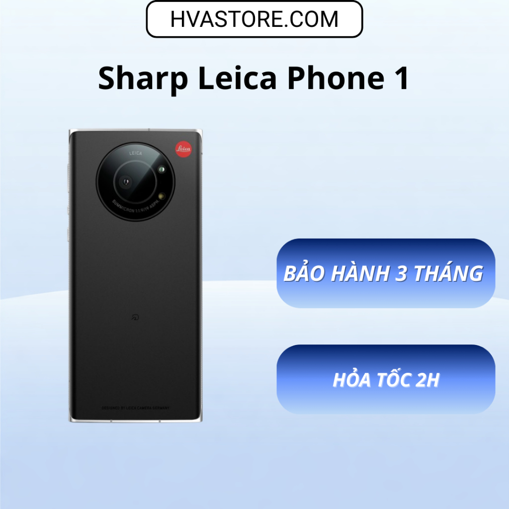 Điện thoại Sharp Leitz Phone 1 – Camera Leica 1