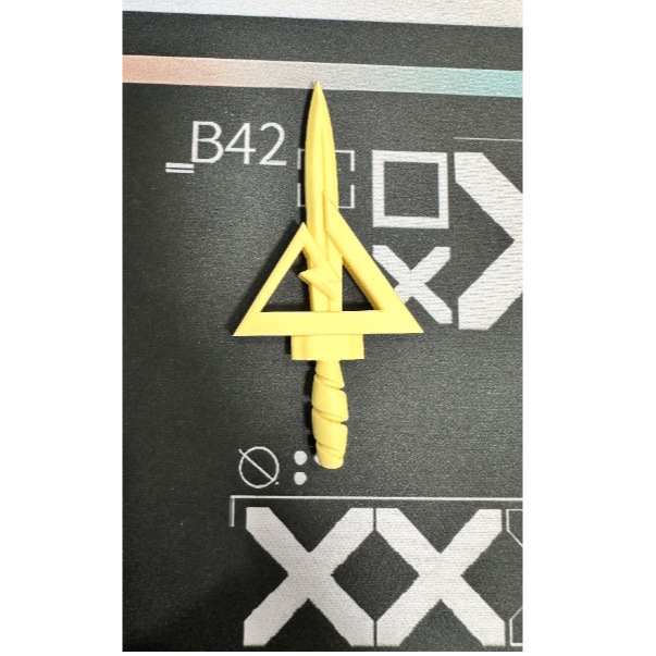 Móc chìa khóa, prop Mô Hình Delta Force Logo Trang Trí Để Bàn